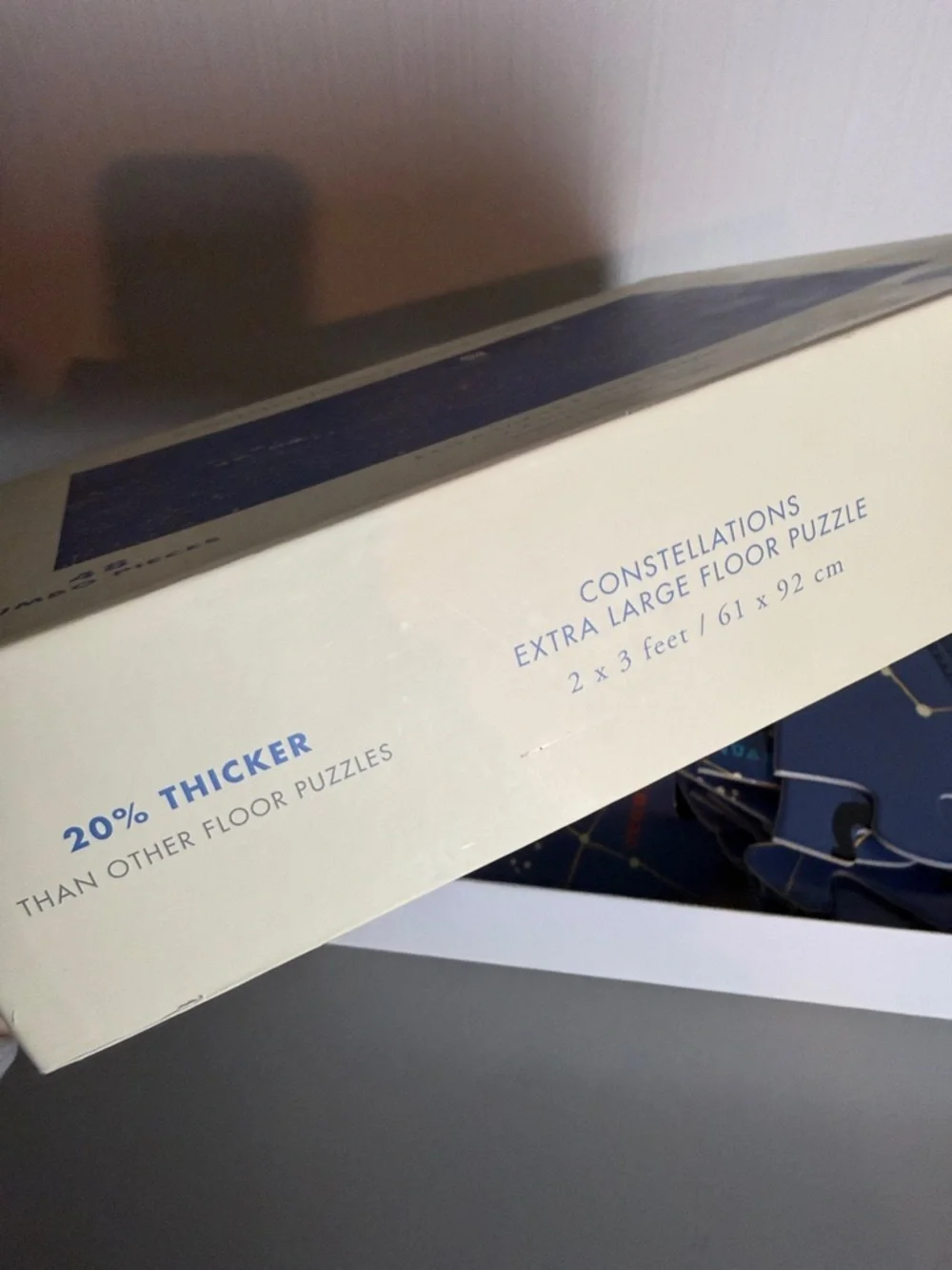 Pottery Barn Kids Constellations Floor Puzzle - Blue  2' x 3' 48 Jumbo Pieces